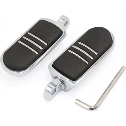 Motorcycle Footrest Footpegs Floorboard For Harley Iron XL 883 1200 Street 750 500 Touring Custom Dyna Softail Road King