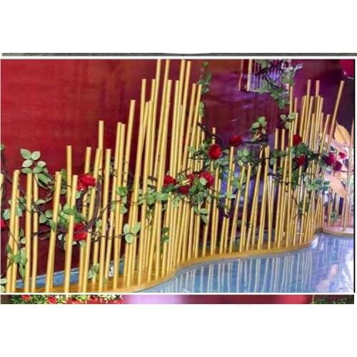 New variety of curved shape display pieces T road lead PVC pipe stage background decoration wedding props road lead