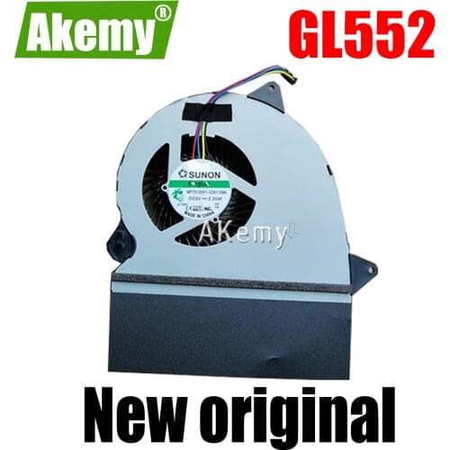 New CPU Cooling Fan For Asus ZX50J GL552 GL552J GL552JX MF75120V1-C251-S9A 13NB07Z1P01011