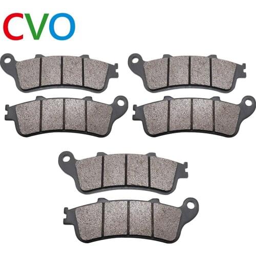 CVO Motorcycle Front and Rear Brake Pads for Honda XL1000 Varadero 1000 1999-2006 CBR1100 XX CBR 1100 XX Blackbird 1997-2019
