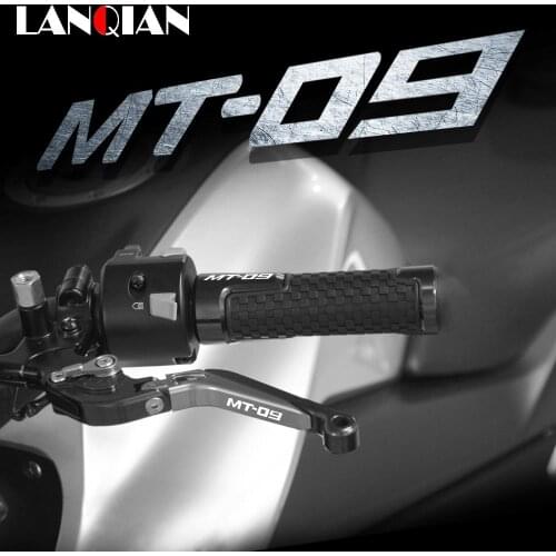 Motorcycle Brake Clutch Levers & Handlebar Grips For Yamaha FZ09 MT09 FJ09 MT-09 MT 09 TRACER 2014 2015 2016 2017 2018 2019