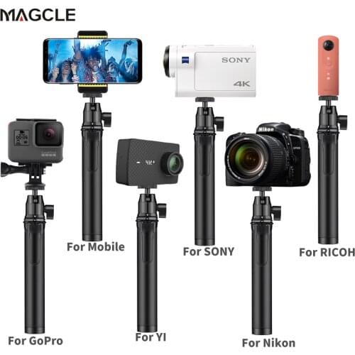 Magcle Camera Tripod Bluetooth Selfie Stick portable Wireless Monopod For Sports Camera For Smartphone for SLR camera