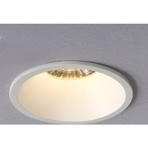 Led downlight ultra-thin large beam angle narrow side IP65 waterproof spot light embedded bathroom ceiling hole lamp