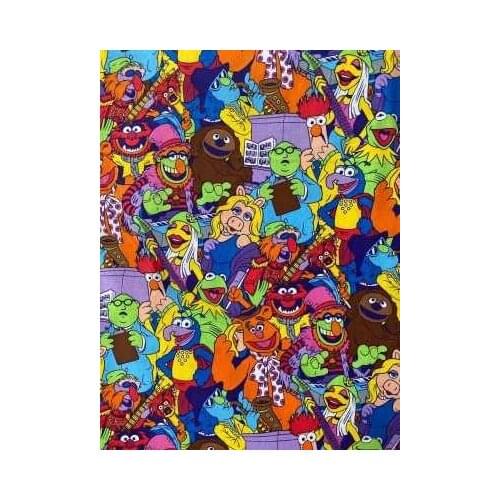 Half Mater Cartoon 100% Cotton Fabric For Tissue Sewing Quilting Fabrics For Patchwork Needlework Diy Handmade Accessories