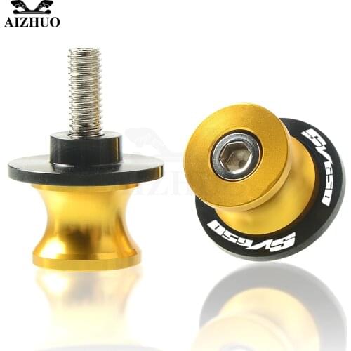 Stand Screws FOR SUZUKI SV650 SV650S 1999-2012 2011 Motorcycle CNC Accessories Spools Slider Swingarm M8 SV 650 2010 2009 2008
