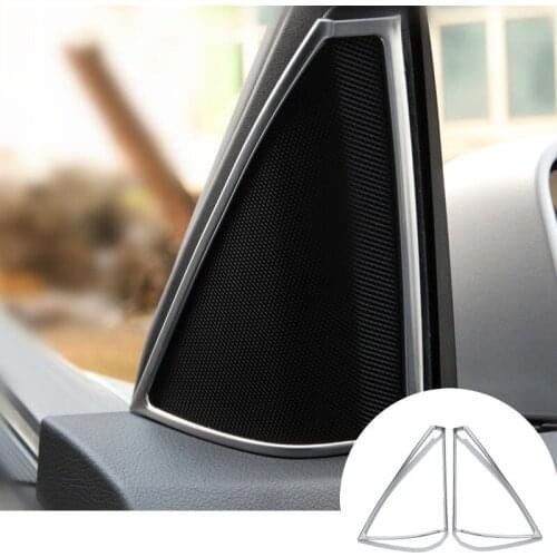 Inner Door Stereo Speaker Cover Trim For Mercedes Benz C Class W204 S204 2008-2013 Car accesories interior Car decoration