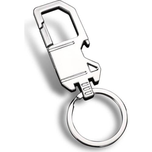 1 Pc Cars Keychain-ring Bottle Opener Mens Antistatic Luxury Stainless-steel Cute Gifts Vehicle Ornament Accessories
