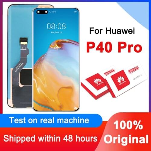 100% Original 6.58'' Display Replacement For Huawei P40 Pro LCD Touch Screen Digitizer Assembly For Huawei P40Pro Repair Parts