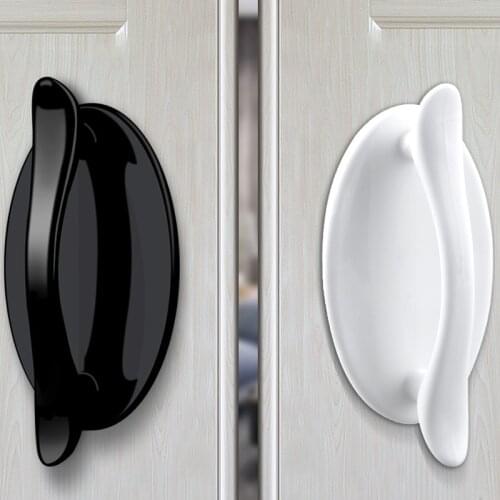 2PCS Modern Minimalist Multi-Purpose Handle Self-Adhesive Door Handles Kitchen Cupboard Door Pulls Drawer Knobs Home Decoration