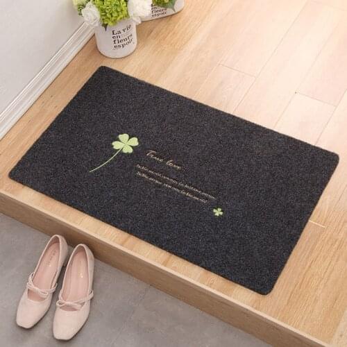 40cm*60cm Door Mats Kitchen Floor Bath Entryway Polyester Mat Absorbent Indoor Bathroom Mat