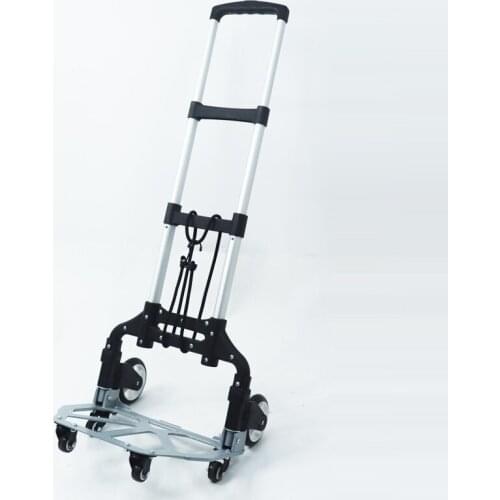 Heavy Duty Hand Truck - 150 lb. Capacity Aluminum Utility Cart with Adjustable Shaft – Moving Equipment for Luggage