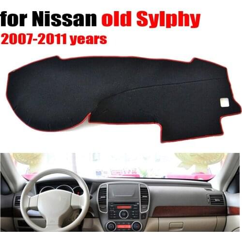 Free shipping!!! Car dashboard cover mat for Nissan Old SYLPHY 2007-2011 years Left hand drive