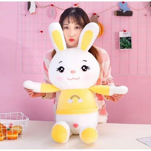 Big Cute LOVE Rabbit Plush Toy Stuffed Soft Rabbit Doll Baby Kids Toys Animal Toy Birthday Christmas Valentine Gift For Lover
