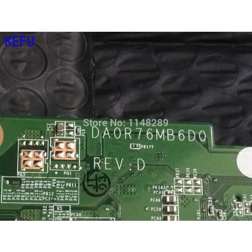 FAST SHIPMENT, DA0R76MB6D0 For HP Pavilion 15-E laptop Motherboard 17-E MAINBOARD, processor E1 qualified ok)