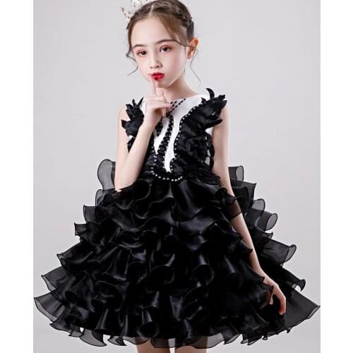 Kids Dresses For Girls Elegant Princess Dress Tutu New Year Ball Gowns Wedding Dress Christmas Party Birthday Fancy Girls Dress