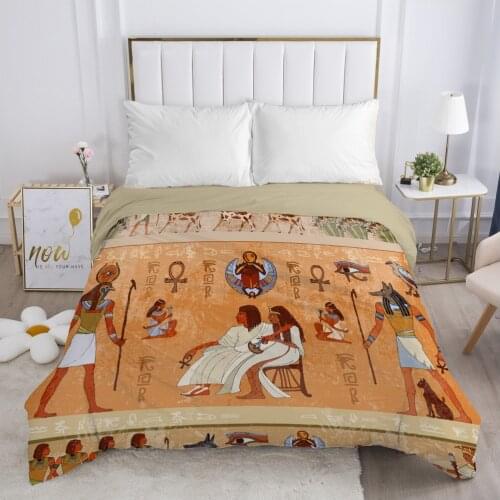 Egyptian Duvet cover Quilt/Blanket/Comfortable Case Double King Bedding 140x200 240x260 200x200 for Home power