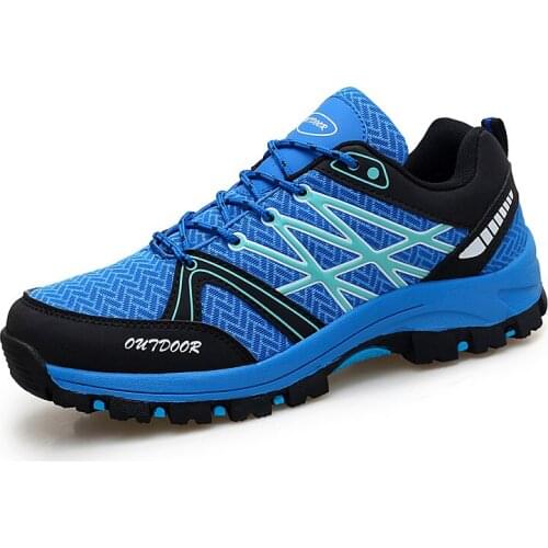 Quality Men Hiking Shoes High Trekking Sneakers Tenis Masculino Non-slip Tactical Combat Desert Training Shoes Hunting Boots Man