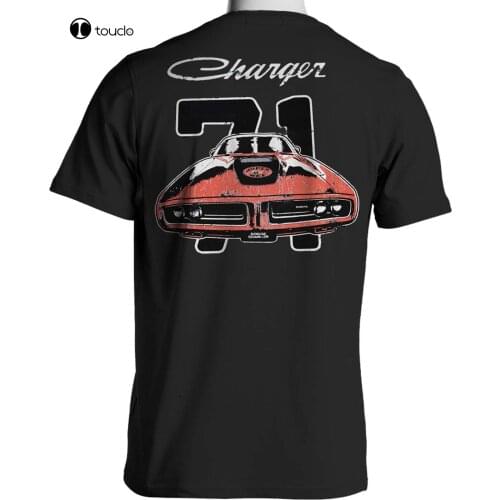 Summer New Cool Tee Shirt American Muscle Car T Shirt Super Bee 1971 Charger MenS T All Sizes Cotton T-Shirt