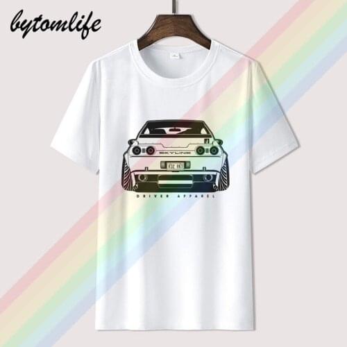 2018 Hot Sale Super Fashion Top Quality T Shirts Men O Neck Jdm Skyline Gtr R32 T-Shirt - Rally Car Fans Tee Shirt