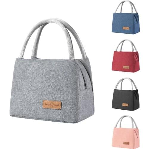 New Thick Large Capacity Portable Insulation Bag Picnic Lunch Storage Bag Cold-keeping Student Lunch Box Ice Pack