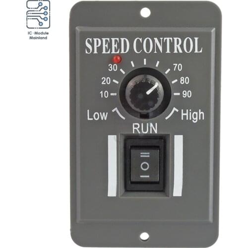 PWM 12V 24V 48V DC Geared Motor Speed Regulator Motor Speeds Controller Accurate Stable 6A PWM Brush CW CCW Reversible Switch