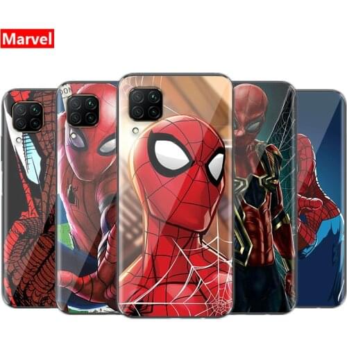 Marvel Avengers Super Hero Spider Man For Huawei P40 P30 P20 P10 P9 P8 Lite Mini E 5G Pro Plus 2017 2019 TPU Silicone Phone Case