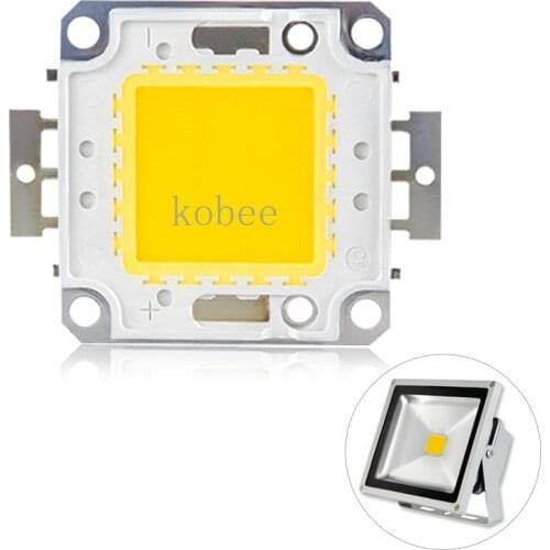 10W 20W 30W 50W 100W COB LED Chip DC 9-12V 30-36V Integrated Matrix Diode Beads DIY Floodlight Spotlight High Power
