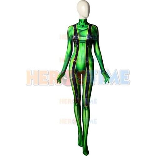 Froppy Costume 3D Print Spandex Cosplay Girl Costume Zentai Catsuit Froppy Halloween Costumes for Woman Custom Made Freeshipping