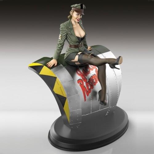 1/35 Resin Model Figure GK, Unassembled and unpainted kit