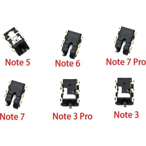 2Pcs/lot Earphone Earpiece Headphone Jack Audio Connection Repair Part For Xiaomi Redmi Note 3 4 5 5A 6 7 8 Pro