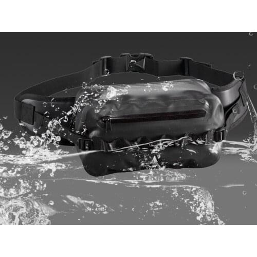 2021 Fashion PU Outdoor Waterproof Waist Sport Bag Camping Activity City Walking Running Hiking River Trekking