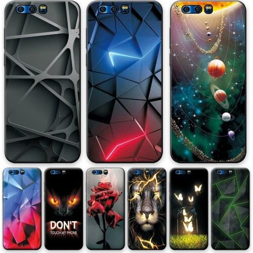 Honor 9 Case Cover on Honor9 Honor 9 Phone Case For Huawei Honor 9 STF-L09 Case Silicone TPU Protective Back Cover Bumper 5.15"