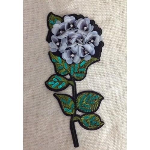 GLace 3pieces DIY craft supplies sequins lace flower wedding dress decoration cloth stickers accessories TX148