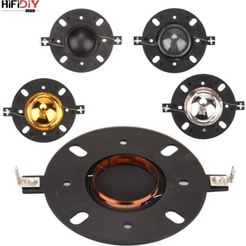 HIFIDIY LIVE 25.5Core Tweeter Voice Coil Membrane Black Transparent Gold Silver Film Treble Speaker Repair accessories DIY Parts