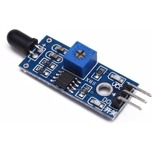 IR Flame Sensor Module Detector Smartsense For Temperature Detecting Suitable