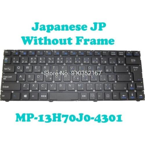 Black Frame/NO Frame Keyboard For CLEVO W940LU W940 MP-13H70J0-4301 6-80-W9400-211-1 MP-13H70J0-4305 6-80-W94A0-210-1 Japanese