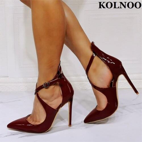 KOLNOO Women's Shoes With A Strap