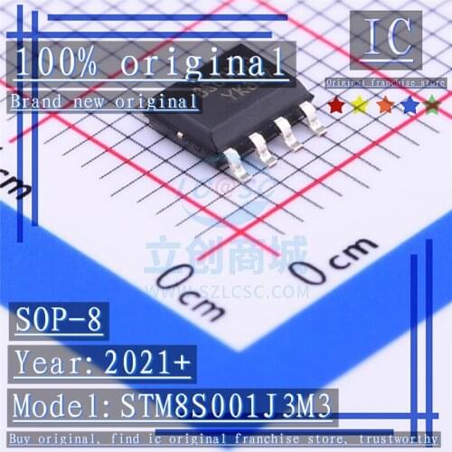 2021+ 100% Brand new original 2PCS-10PCS STM8S001J3M3 8S001J3 SOP-8 Microcontroller chip