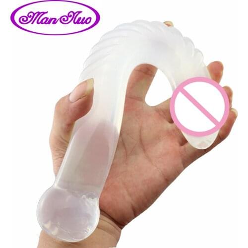 Man nuo Soft Long Dildo for Women Masturbator Sex Toys for Couples Body Massager Erotic Products Medical Safe Material