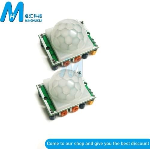 New HC-SR501 Adjust IR Pyroelectric Infrared PIR Motion Sensor Detector Module HC SR501