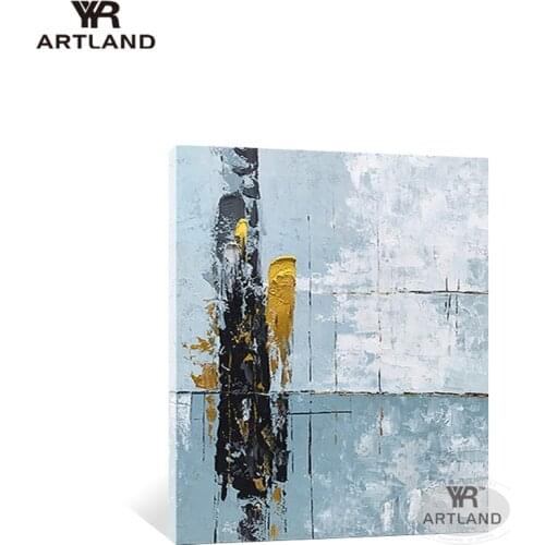 Wall paintings decoration salon Nordic style hanging picture Pure Handmade abstract oil painting on canvas for living room sofa