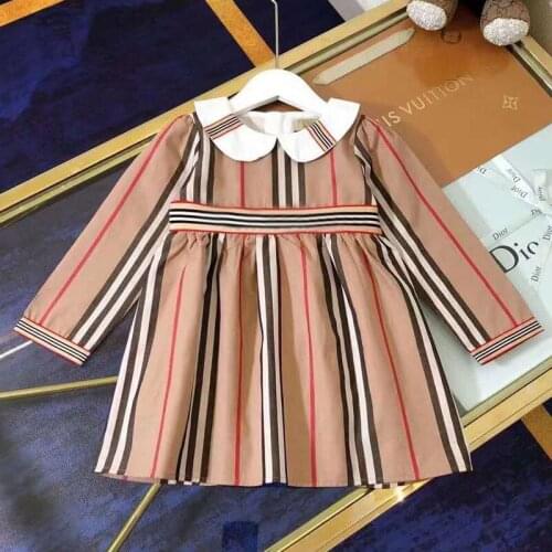 New Long Sleeve Ruffle Dress childrens Pullover dress elegant kids dresses for girls dress elegant kids dresses for girls