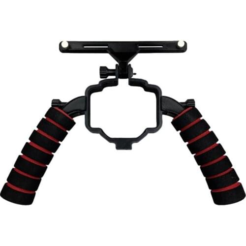 Double Handle Handheld Bracket Stabilizer Tripod Connection Stand Holder for DJI MAVIC AIR 2 Handheld Gimbal Modification Parts