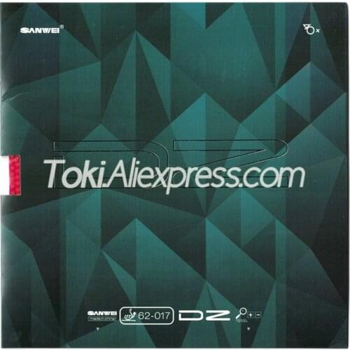 SANWEI DZ Pips-long (DIZZY, Pips Treated, ITTF Approved) SANWEI Table Tennis Rubber Topsheet OX without Sponge