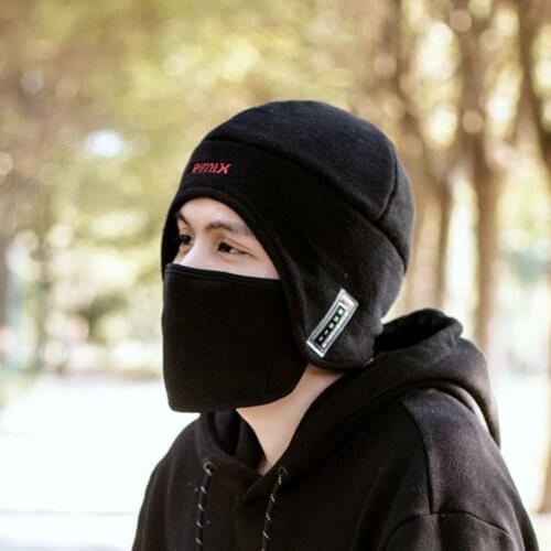 RIMIX Thicken Warm Winter Hat with Removable Masks Sport Caps For Snow Games Snowbaording Skiing Climbing Hiking Bike Cycling