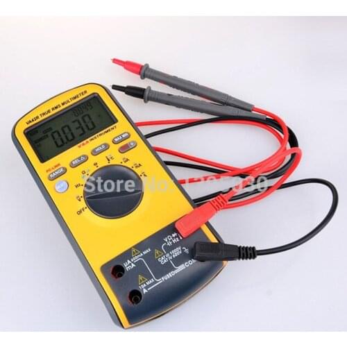 1PC VA42R 6600 Counts TRUE RMS Safety Digital Multimeter Fit Backlight With USB Interface VA42R