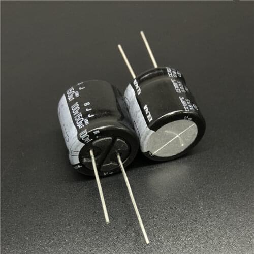 2Pcs/10Pcs 150uF 100V ELNA RJJ Series 18x20mm 100V150uF Low Impedance High Reliability Audio Capacitor