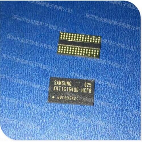 5pieces K4T1G164QE-HCF8 SAMSUNG DDR BGA 1Gb SDRAM