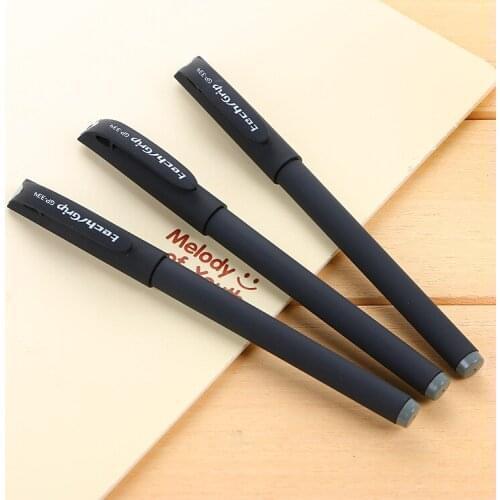 500pcs Per Set Promotional Gel Pen Office Signature Pen Student Promotional Advertising Gel Pen Custom Logo Factory Direct Sales