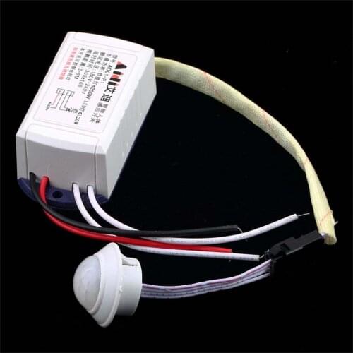 Human Body Sensor Smart Switch Infrared Human Body Sensor Smart Switch Light 220V, Used for Light Motion Sensor Switch